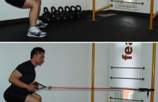 拉力器锻炼方法图解,图解详解多种健身动作